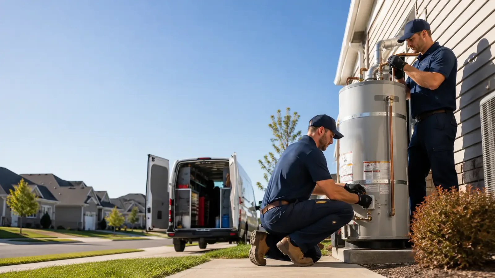 Water Heater Installation in Carter Lake, IA